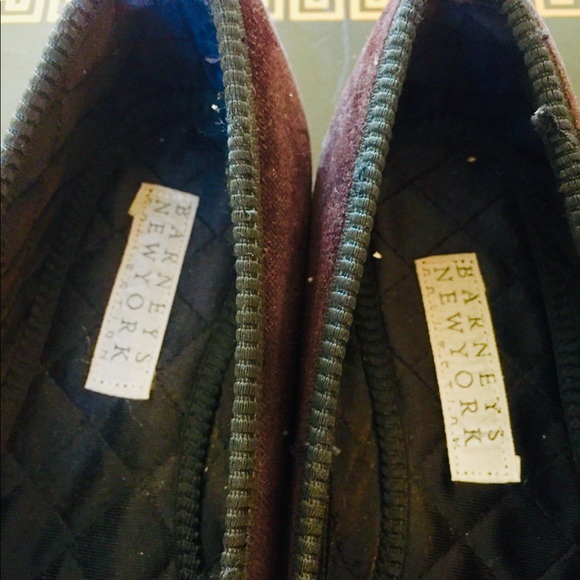 Barney’s of New York Brown Suede Slippers - Picture 4 of 7